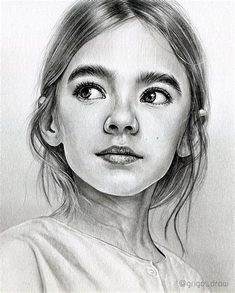 Black And White Pencil Portraits