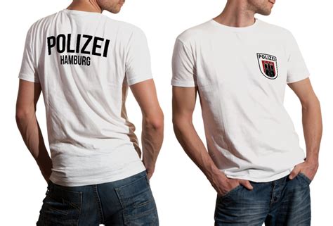 German City State Hamburg Police Polizei Landespolizei Bundespolizei T ...