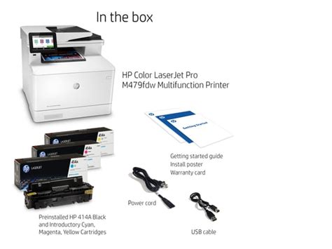 HP Color LaserJet Pro M479FDN