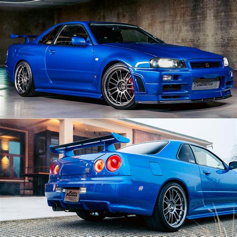 Paul Walker's 2000 Nissan Skyline R34 GT-R from Fast and Furious 4 ...