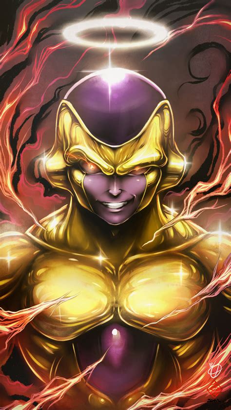 Golden Frieza by Kanchiyo : r/dbz