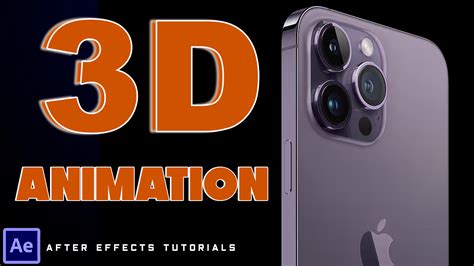 Simple 3D Phone Animation In After Effects | No plugins | After Effects ...