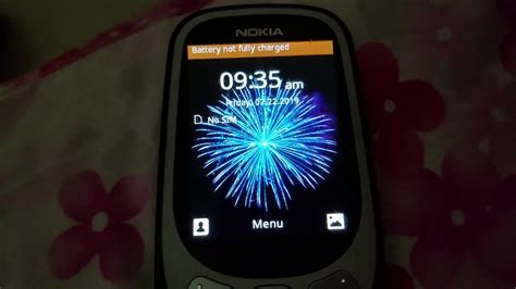 Nokia 3310 3G - Battery low - YouTube