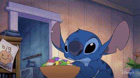 Stitch Laughing Gif