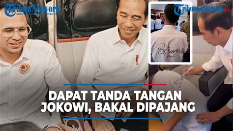 RAFFI AHMAD DAPAT TANDA TANGAN PRESIDEN JOKOWI | SAAT JAJAL KERETA ...