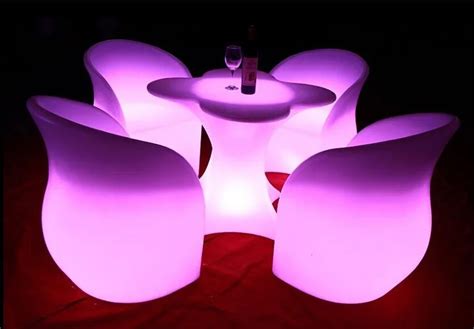 Hot!!! Color Changing Led Table,Light Up Furniture,Outdoor Bar Counter - Buy Color Changing Led ...