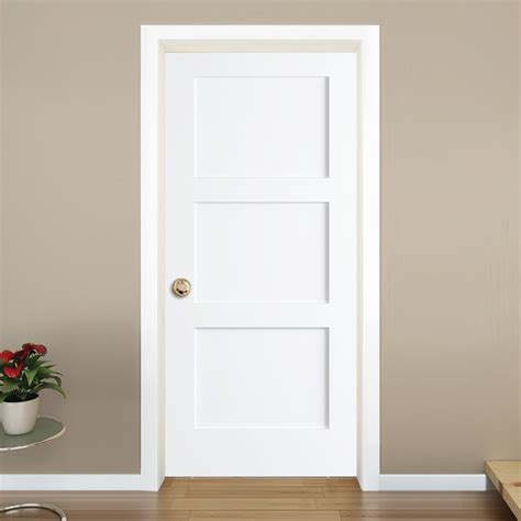 Shaker Door - White, 3 panel - Traditional - Family Room - by In and ...