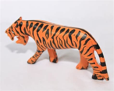 Amazon.com : Wooden Tiger Figurine : Everything Else