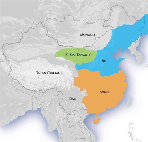 Picture Information: Map of Eastern Jin Dynasty