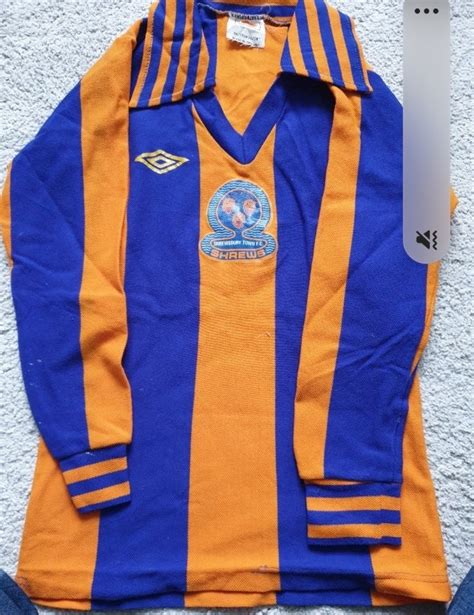 Shrewsbury Town 1980-81 Home Kit