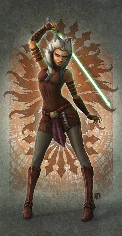 Ahsoka Tano Fan Art by kerembeyit on DeviantArt | Star wars pictures, Star wars ahsoka, Star ...