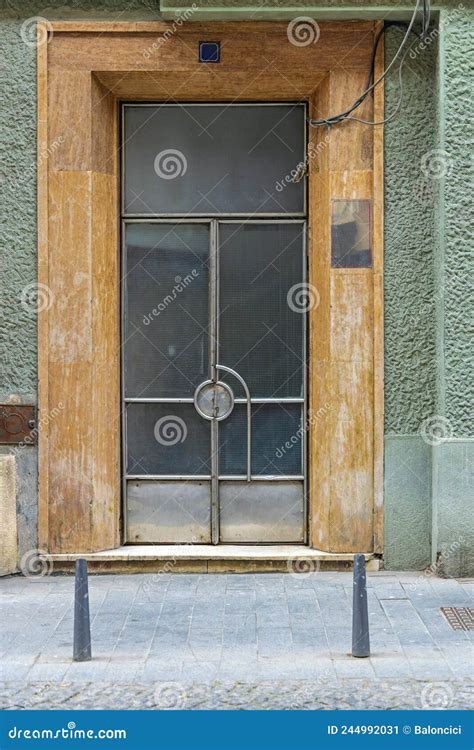 Glass Door Building Entrance Stock Image - Image of entrance ...