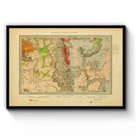 Lancefield, Victoria Australia Vintage Map #3 (1860) – Vintage Maps