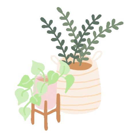 a potted plant sitting on top of a wooden stand