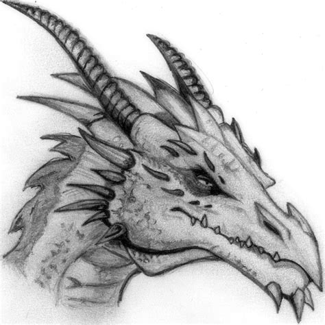 Cool Dragon Drawings at PaintingValley.com | Explore collection of Cool ...