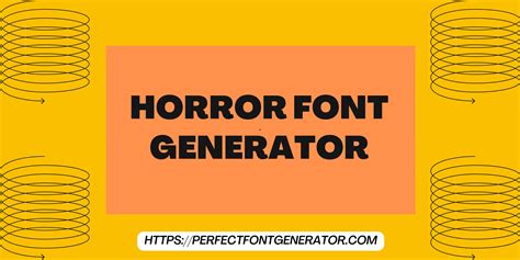 Horror Font Generator: Online Copy/Paste Tool