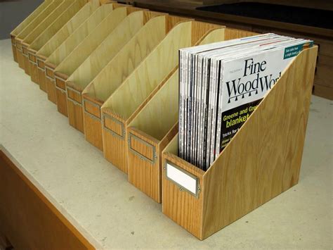 Make Your Own Magazine Storage Box - Woodworking Gift Ideas #howtowoodworking | Magazine storage ...