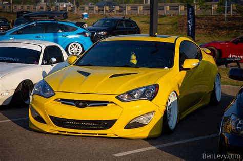 Yellow Hyundai Genesis Coupe - BenLevy.com