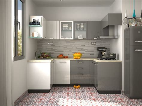 Stainless Steel L Shape Godrej Modular Kitchens, Warranty: 10-15 Years ...