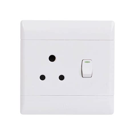 CBI 4X4 16A Single Switched Socket Outlet White | ARB Electrical Wholesalers