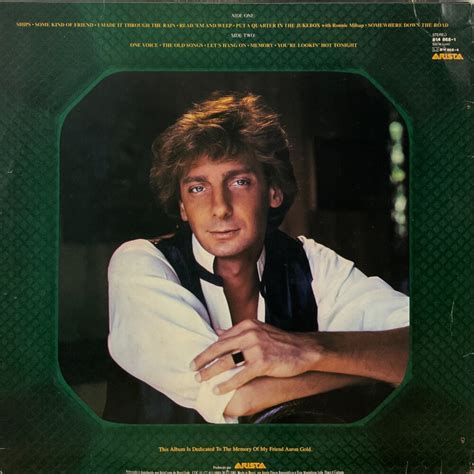 Barry Manilow - Greatest Hits Vol. II (1983) - Estilhaços Discos