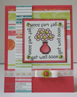 Lawn Fawn- Get Well Soon | Simple handmade card with Lawn Fa… | Flickr