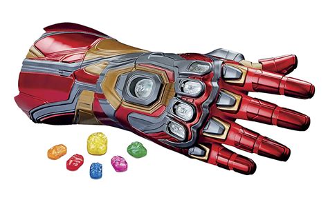 Amazon.com: Avengers Marvel Legends Series Iron Man Nano Gauntlet Articulated Electronic Fist ...