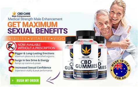 CBD Care Male Enhancement Gummies- Bigger & Long-Lasting Erections!