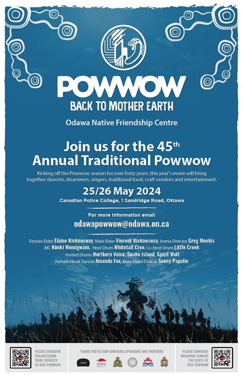 Odawa Native Friendship Centre 45th Annual Traditional Pow Wow 2024 ...