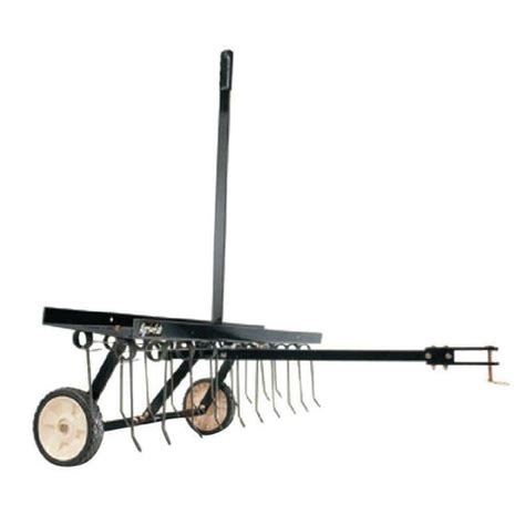 Heavy Duty Pull Behind Lawn Grass Dethatcher 40"– Zincera