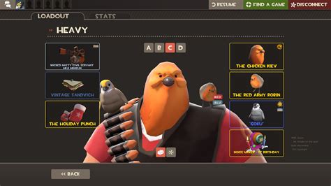 got the chicken kiev from halloween contracts, made a birb loadout with ...