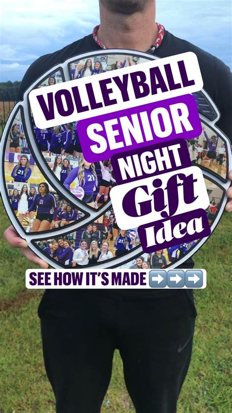 Volleyball Senior Night Gift Idea: The 3D volleyball collage. See how ...