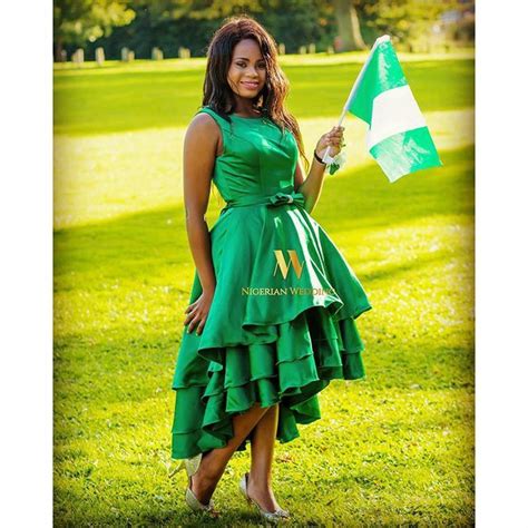 Nigerian Independence themed outfit | Mullet dress, Dresses, Themed outfits