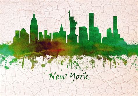 Premium Photo | New york city skyline