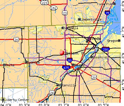 Holland, Ohio (OH 43528) profile: population, maps, real estate ...