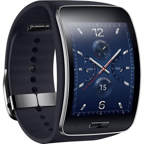 Samsung Smart Watch Gear S HR GPS - Charcoal black in 2021 | Samsung smart watch, Samsung gear s ...