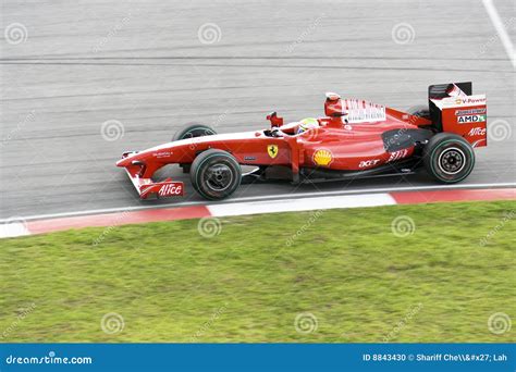 F1 Racing 2009 - Felipe Massa (Ferrari) Editorial Image - Image of ...