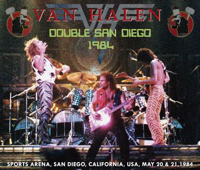 VAN HALEN - DOUBLE SAN DIEGO 1984 DRAGONFLY