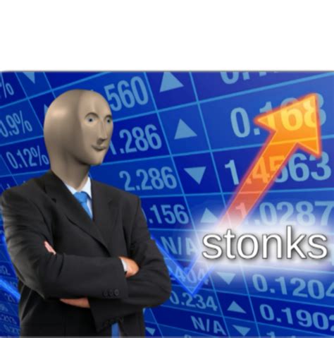 Stonks Meme Template