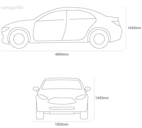 Tesla MODEL 3 Dimensions 2019 - Length, Width, Height, Turning Circle, Ground Clearance ...