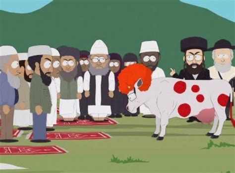 All hail the red heifer. Just don’t tell people it fell from the sky... : southpark