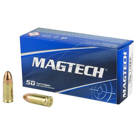 Magtech - 9MM 124 Grain FMJ - 50 Rounds