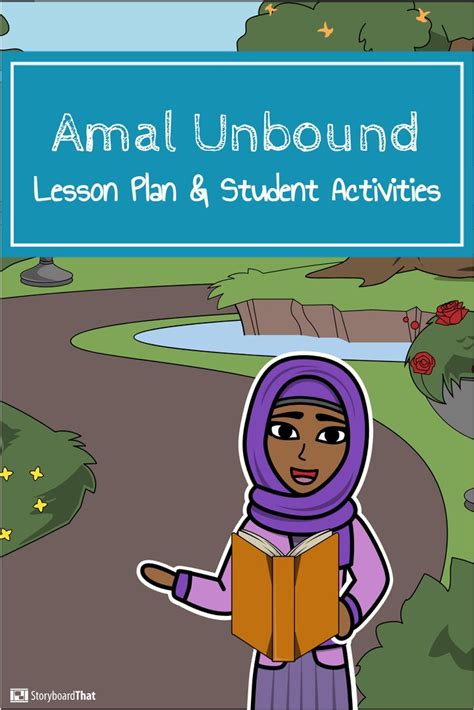 Amal Unbound Lesson Plan | Student activities, Activities, Ela activities