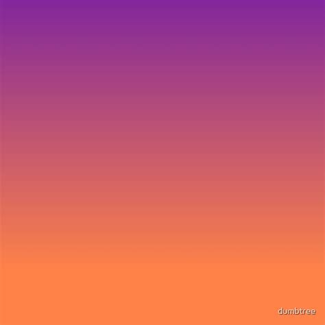 "Orange and Purple Gradient" by dumbtree | Redbubble