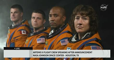 'We are going!' NASA announces crew of Artemis II mission - CBS Texas