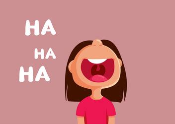 Girl Laughing Cartoon Vector Images (over 11,000)
