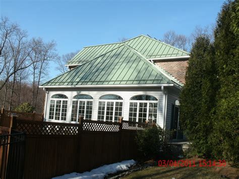 Global Home Improvement - Roof Replacement Photo Album - Standing Seam Aged Copper