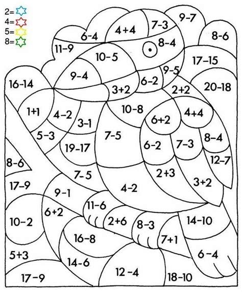 20 best Addition Worksheets images on Pinterest | Color by numbers ...