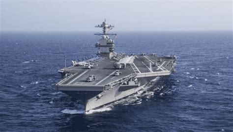 The World's Largest And Most Expensive Aircraft Carrier Has