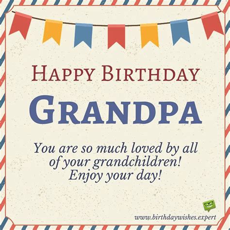 Happy Birthday, Grandpa!